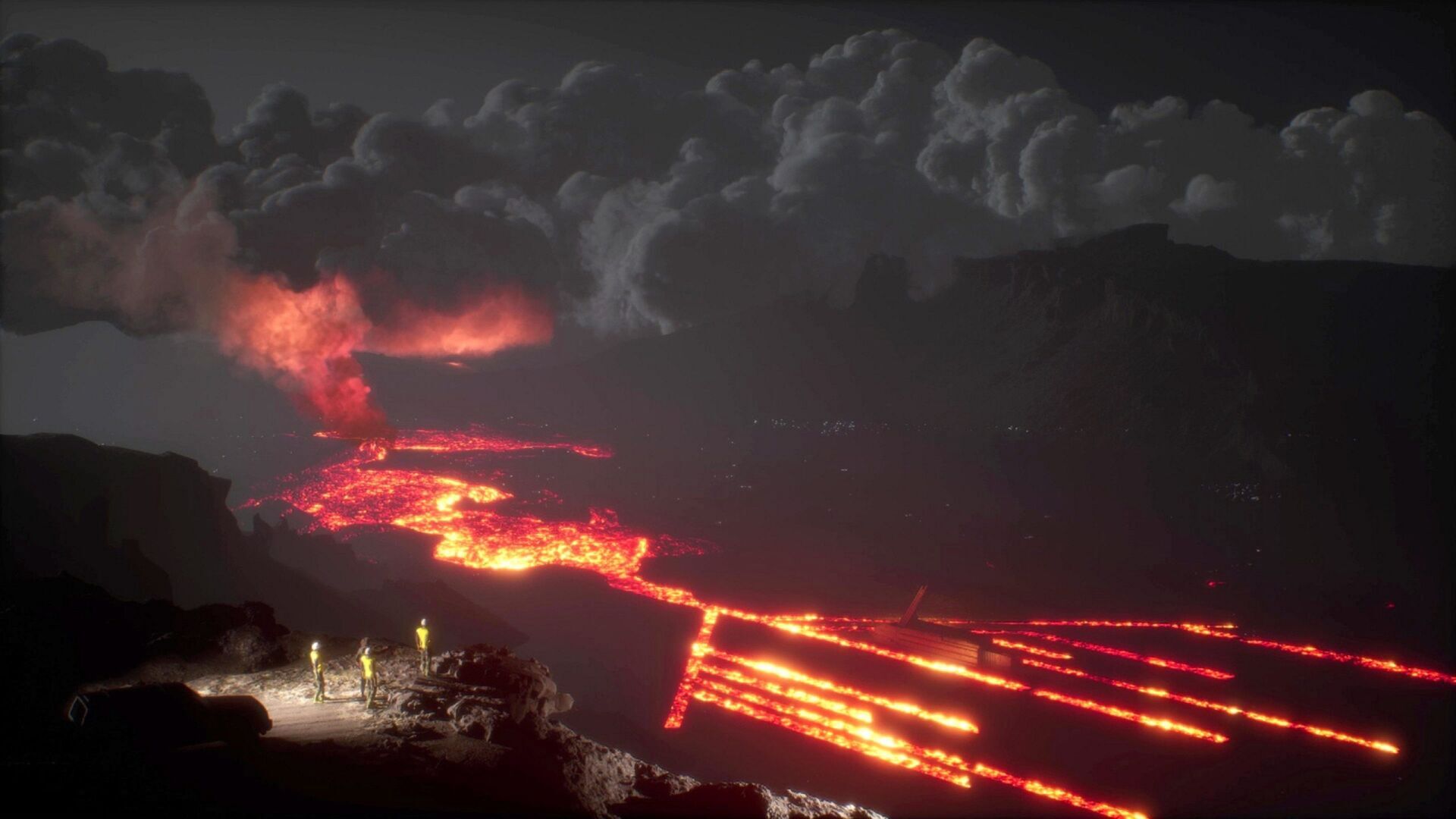 Jaw-dropping concept controls lava to build cities
